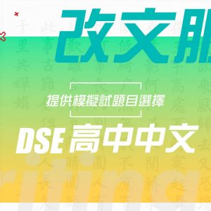 DSE 中文改文服務（模擬試題目）