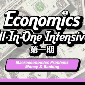 【ECON】All In One Intensive course (第一期)